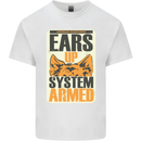German Shepherd System Armed Kids T-Shirt Childrens White