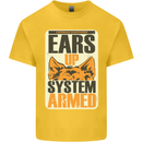 German Shepherd System Armed Kids T-Shirt Childrens Yellow