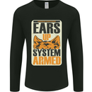 German Shepherd System Armed Mens Long Sleeve T-Shirt Black