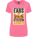 German Shepherd System Armed Womens Wider Cut T-Shirt Azalea