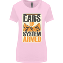 German Shepherd System Armed Womens Wider Cut T-Shirt Light Pink