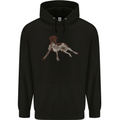 German Shorthaired Pointer Dog Childrens Kids Hoodie Black