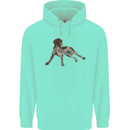 German Shorthaired Pointer Dog Childrens Kids Hoodie Peppermint