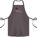 German Shorthaired Pointer Dog Cotton Apron 100% Organic Dark Grey