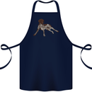 German Shorthaired Pointer Dog Cotton Apron 100% Organic Navy Blue