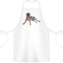 German Shorthaired Pointer Dog Cotton Apron 100% Organic White