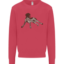 German Shorthaired Pointer Dog Kids Sweatshirt Jumper Heliconia