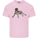 German Shorthaired Pointer Dog Kids T-Shirt Childrens Light Pink