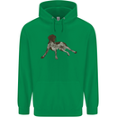 German Shorthaired Pointer Dog Mens 80% Cotton Hoodie Irish Green