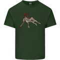 German Shorthaired Pointer Dog Mens Cotton T-Shirt Tee Top Forest Green