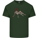 German Shorthaired Pointer Dog Mens Cotton T-Shirt Tee Top Forest Green