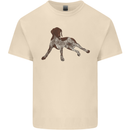 German Shorthaired Pointer Dog Mens Cotton T-Shirt Tee Top Natural