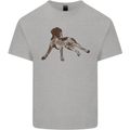 German Shorthaired Pointer Dog Mens Cotton T-Shirt Tee Top Sports Grey