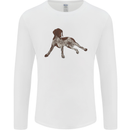 German Shorthaired Pointer Dog Mens Long Sleeve T-Shirt White