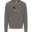 German Shorthaired Pointer Dog Mens Sweatshirt Jumper Charcoal