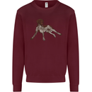 German Shorthaired Pointer Dog Mens Sweatshirt Jumper Maroon