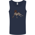 German Shorthaired Pointer Dog Mens Vest Tank Top Navy Blue