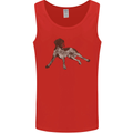 German Shorthaired Pointer Dog Mens Vest Tank Top Red