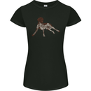 German Shorthaired Pointer Dog Womens Petite Cut T-Shirt Black