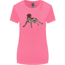 German Shorthaired Pointer Dog Womens Wider Cut T-Shirt Azalea