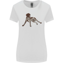 German Shorthaired Pointer Dog Womens Wider Cut T-Shirt White