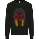German Spartan Helmet Germany Gym MMA Mens Sweatshirt Jumper Black