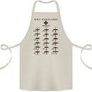 German War Planes WWII Fighters Aircraft Cotton Apron 100% Organic Natural
