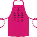 German War Planes WWII Fighters Aircraft Cotton Apron 100% Organic Pink