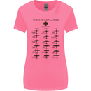 German War Planes WWII Fighters Aircraft Womens Wider Cut T-Shirt Azalea