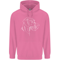 German Wirehaired Pointer Childrens Kids Hoodie Azalea