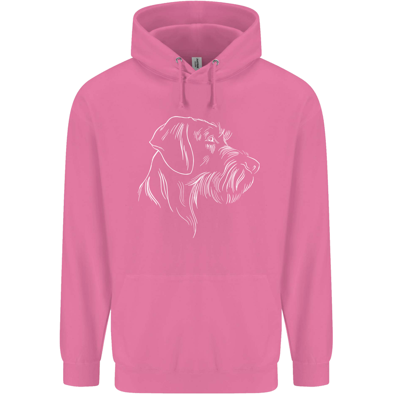 German Wirehaired Pointer Childrens Kids Hoodie Azalea