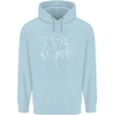 German Wirehaired Pointer Childrens Kids Hoodie Light Blue