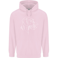 German Wirehaired Pointer Childrens Kids Hoodie Light Pink