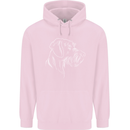 German Wirehaired Pointer Childrens Kids Hoodie Light Pink