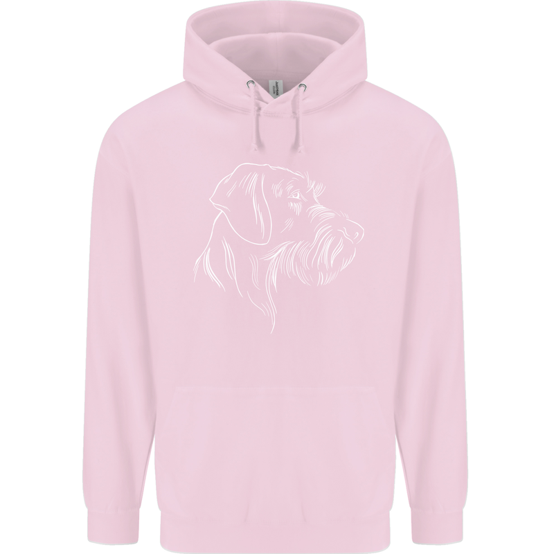 German Wirehaired Pointer Childrens Kids Hoodie Light Pink