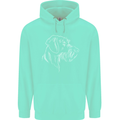 German Wirehaired Pointer Childrens Kids Hoodie Peppermint