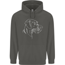 German Wirehaired Pointer Childrens Kids Hoodie Storm Grey
