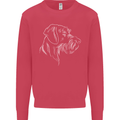 German Wirehaired Pointer Kids Sweatshirt Jumper Heliconia