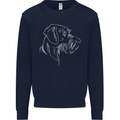 German Wirehaired Pointer Kids Sweatshirt Jumper Navy Blue