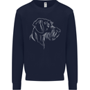 German Wirehaired Pointer Kids Sweatshirt Jumper Navy Blue