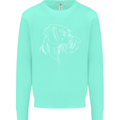 German Wirehaired Pointer Kids Sweatshirt Jumper Peppermint