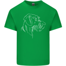 German Wirehaired Pointer Mens Cotton T-Shirt Tee Top Irish Green