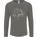 German Wirehaired Pointer Mens Long Sleeve T-Shirt Charcoal
