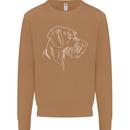 German Wirehaired Pointer Mens Sweatshirt Jumper Caramel Latte