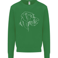 German Wirehaired Pointer Mens Sweatshirt Jumper Irish Green