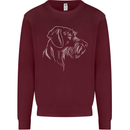 German Wirehaired Pointer Mens Sweatshirt Jumper Maroon