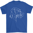 German Wirehaired Pointer Mens T-Shirt Cotton Gildan Royal Blue