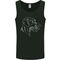German Wirehaired Pointer Mens Vest Tank Top Black