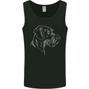 German Wirehaired Pointer Mens Vest Tank Top Black