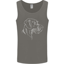 German Wirehaired Pointer Mens Vest Tank Top Charcoal